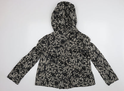 Womens UK Size 12 New Look Multicoloured Rain Coat