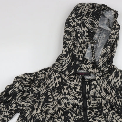 Womens UK Size 12 New Look Multicoloured Rain Coat