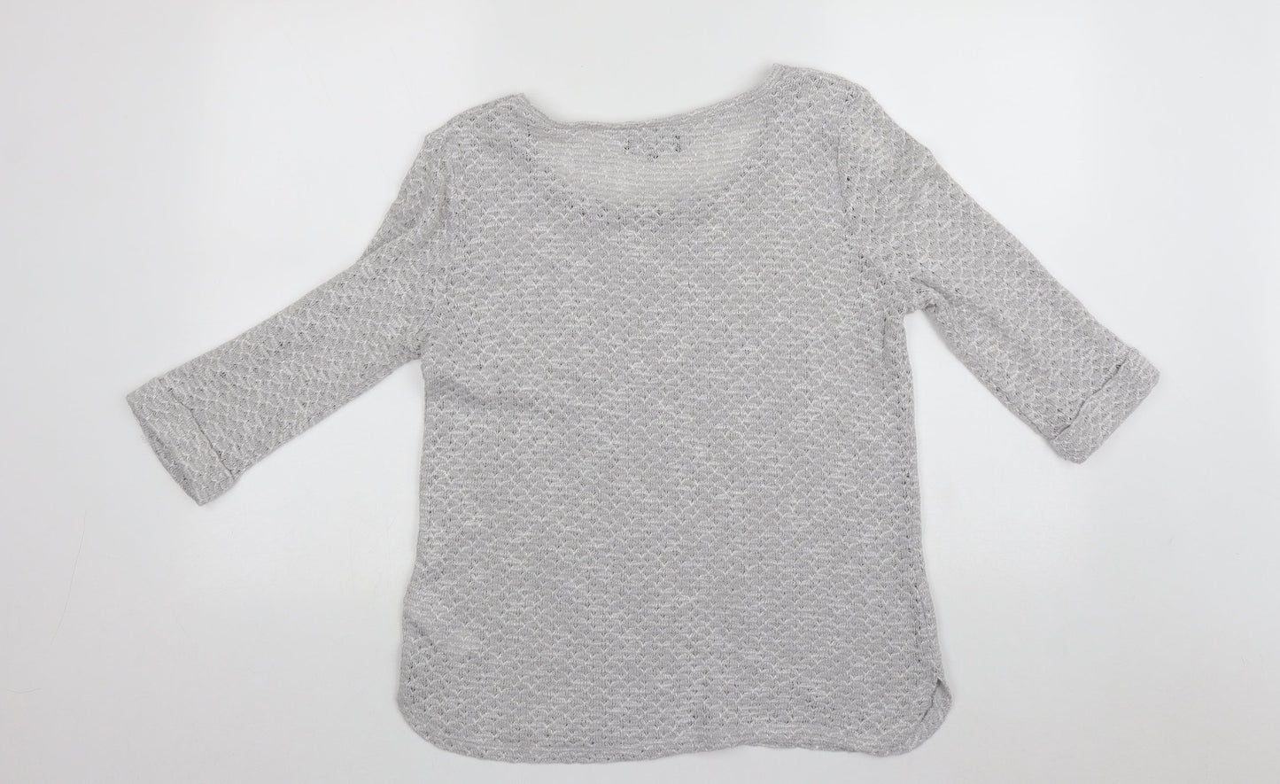 Womens UK Size 14 New Look Grey Pullover Jumper