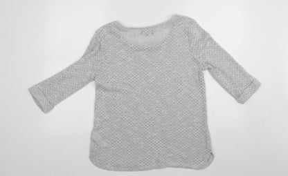 Womens UK Size 14 New Look Grey Pullover Jumper