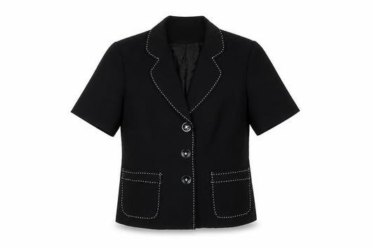 Womens UK Size 10 Roman Black Jacket
