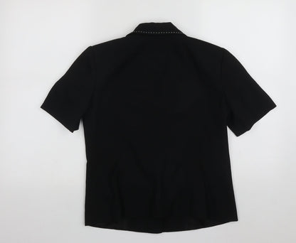 Womens UK Size 10 Roman Black Jacket