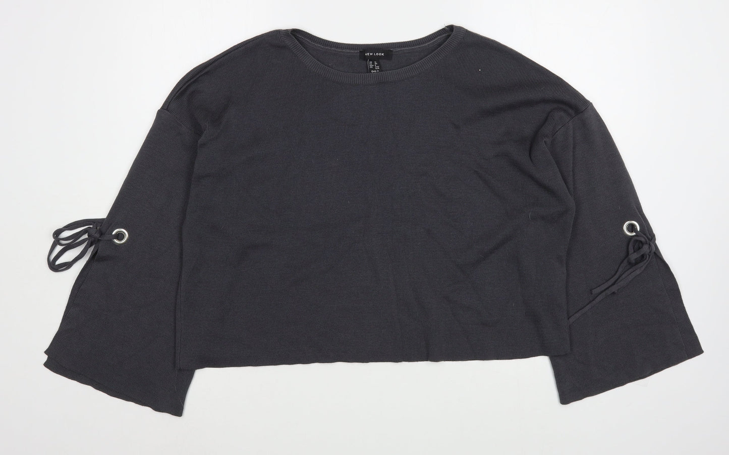 Womens UK Size 12 New Look Grey Pullover Jumper