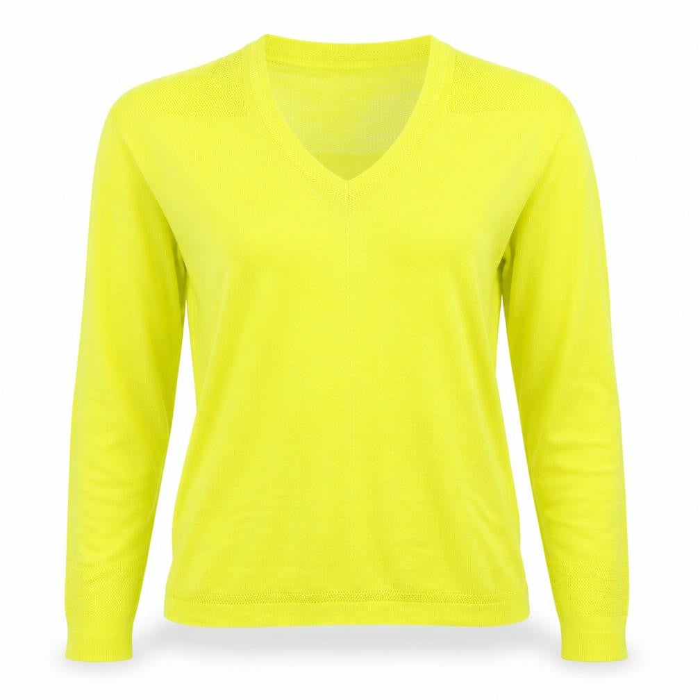 Womens UK Size 8 NEXT Yellow Pullover Jumper