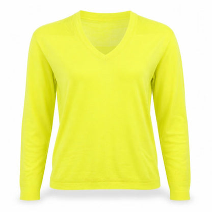 Womens UK Size 8 NEXT Yellow Pullover Jumper