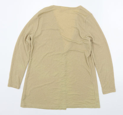 Womens UK Size S Bonmarché Beige Cardigan Jumper