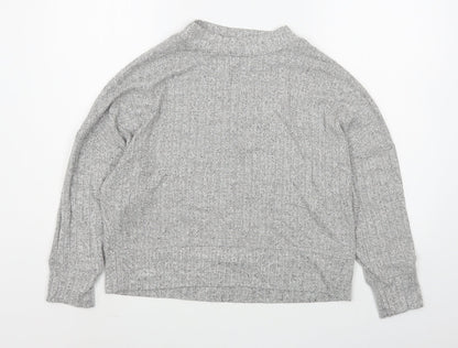 Womens UK Size 8 Marks and Spencer Grey Pullover Jumper