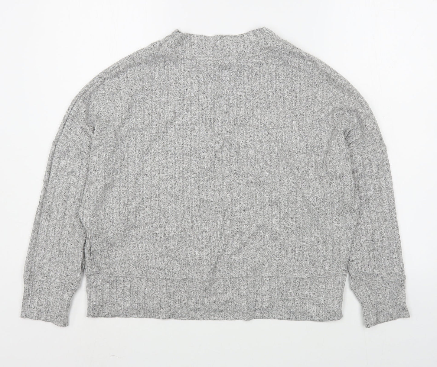 Womens UK Size 8 Marks and Spencer Grey Pullover Jumper
