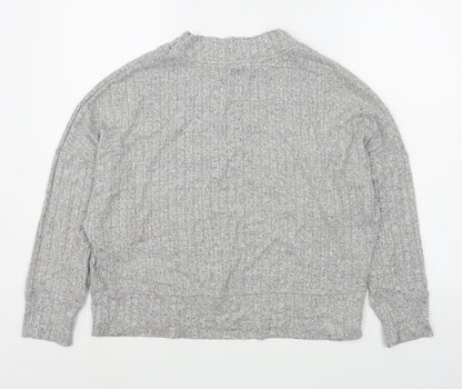 Womens UK Size 8 Marks and Spencer Grey Pullover Jumper