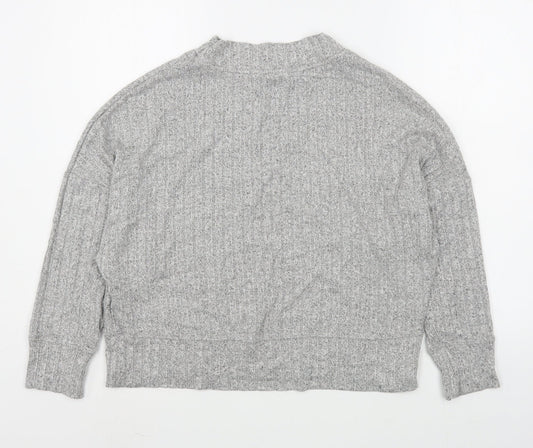 Womens UK Size 8 Marks and Spencer Grey Pullover Jumper