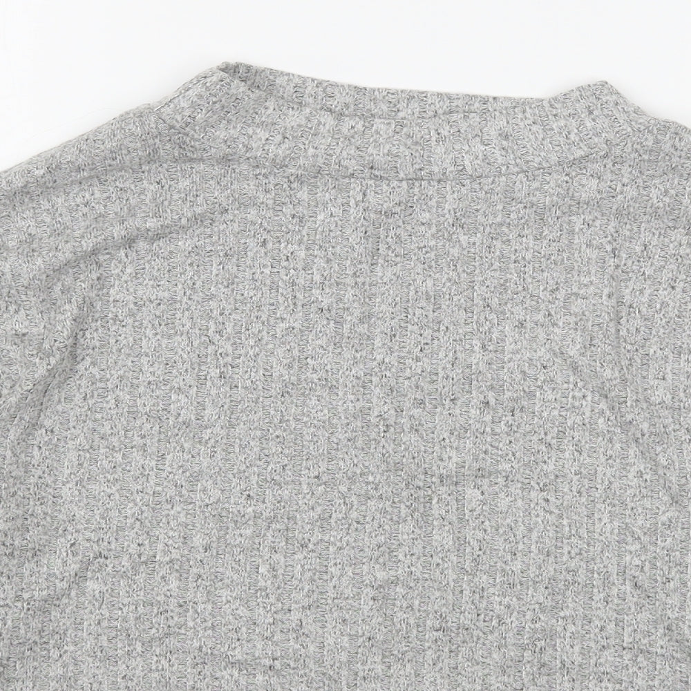 Womens UK Size 8 Marks and Spencer Grey Pullover Jumper