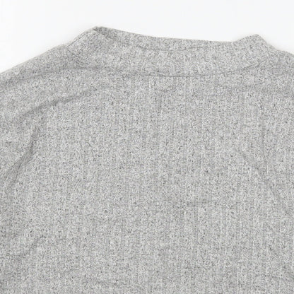 Womens UK Size 8 Marks and Spencer Grey Pullover Jumper