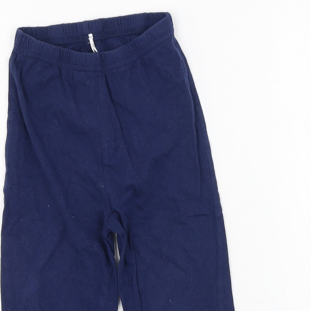 Primark  Girls Blue  Cotton Jegging Trousers Size 2 Years  Regular