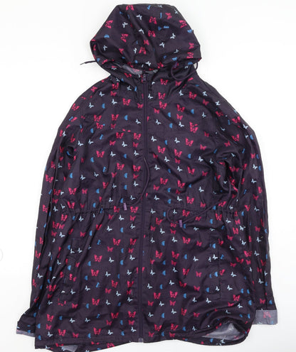 Rainydays Womens Multicoloured   Rain Coat Coatigan Size 12   - Butterflies