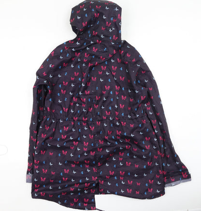 Rainydays Womens Multicoloured   Rain Coat Coatigan Size 12   - Butterflies