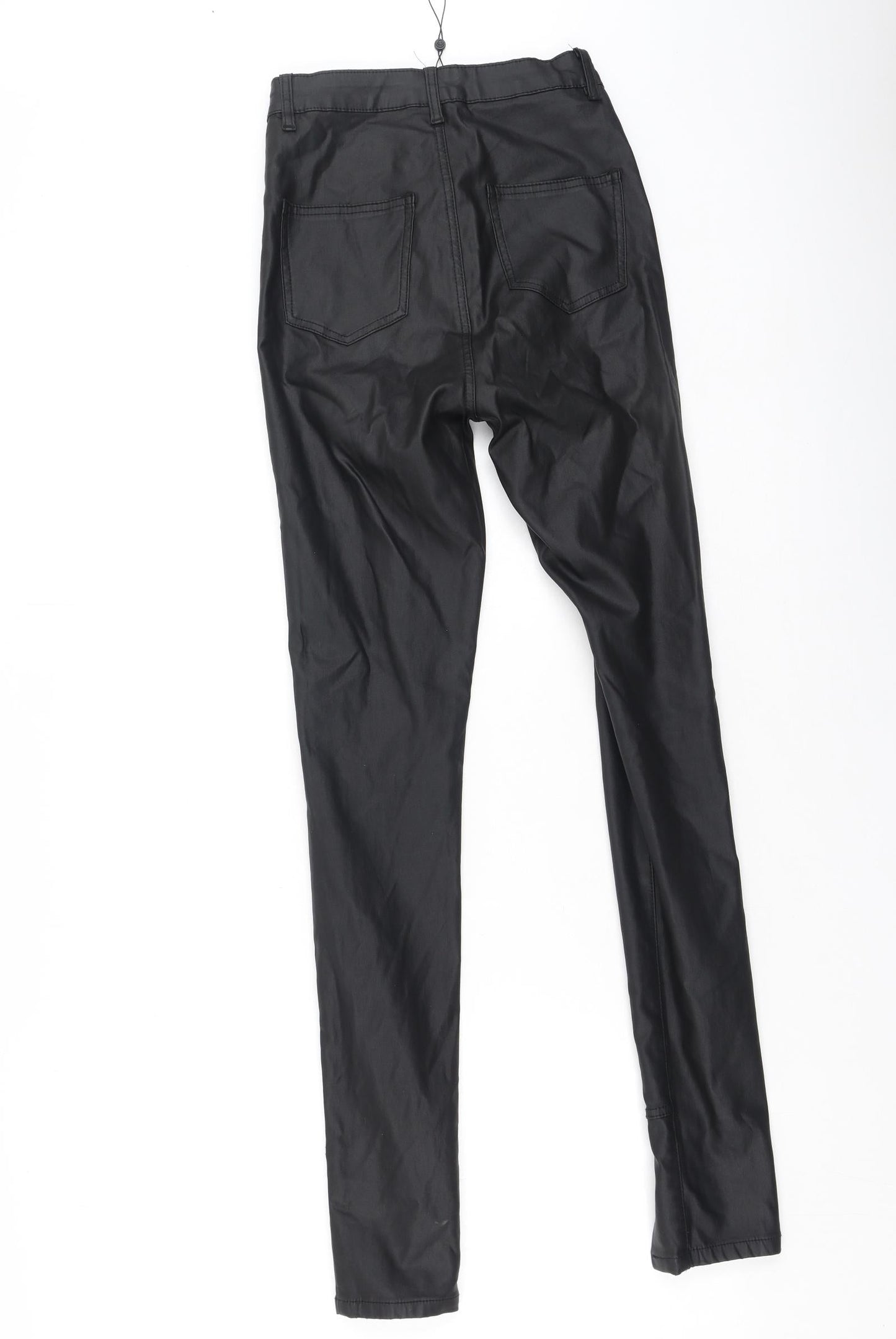 Missguided Womens Black  Cotton Jegging Jeans Size 6 L28 in Regular