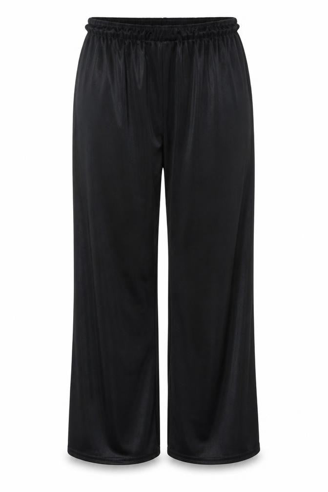 Classics Womens Black  Polyester Trousers  Size 14 L25 in Regular