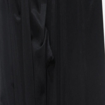 Womens UK Size 14 Classic Regular Fit  Black Trousers