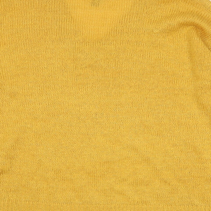 Womens UK Size S New Look Yellow Pullover Jumper