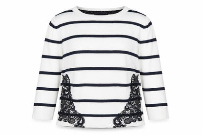 Womens UK Size 8 Marks and Spencer White Pullover Jumper