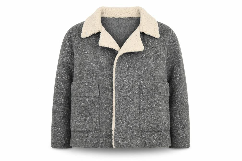 Womens UK Size S Zara Grey Jacket