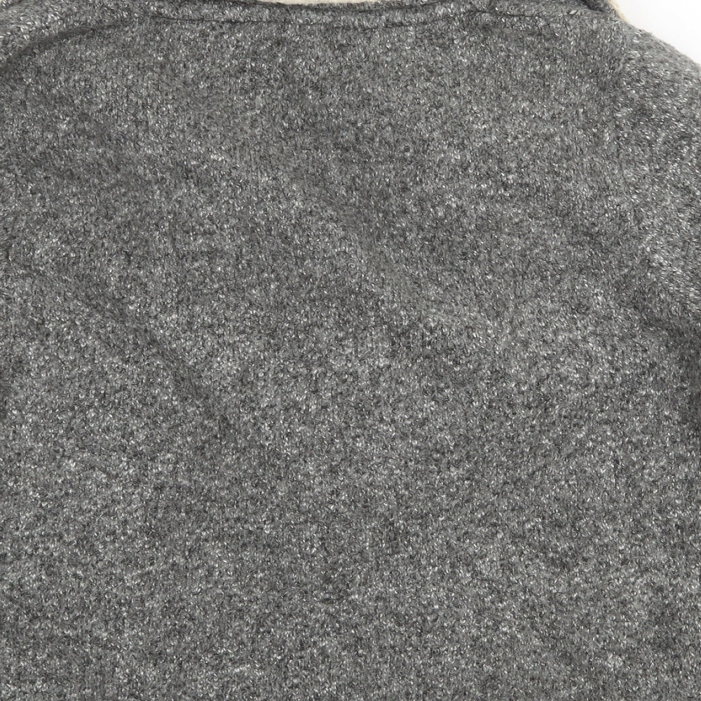 Womens UK Size S Zara Grey Jacket