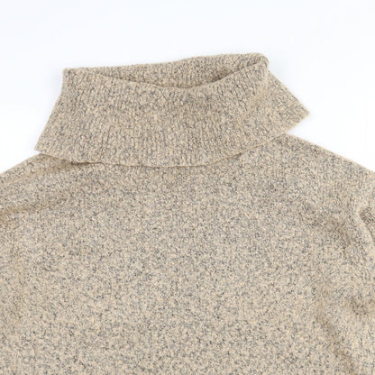 Womens UK Size 14 Marks and Spencer Beige Pullover Jumper