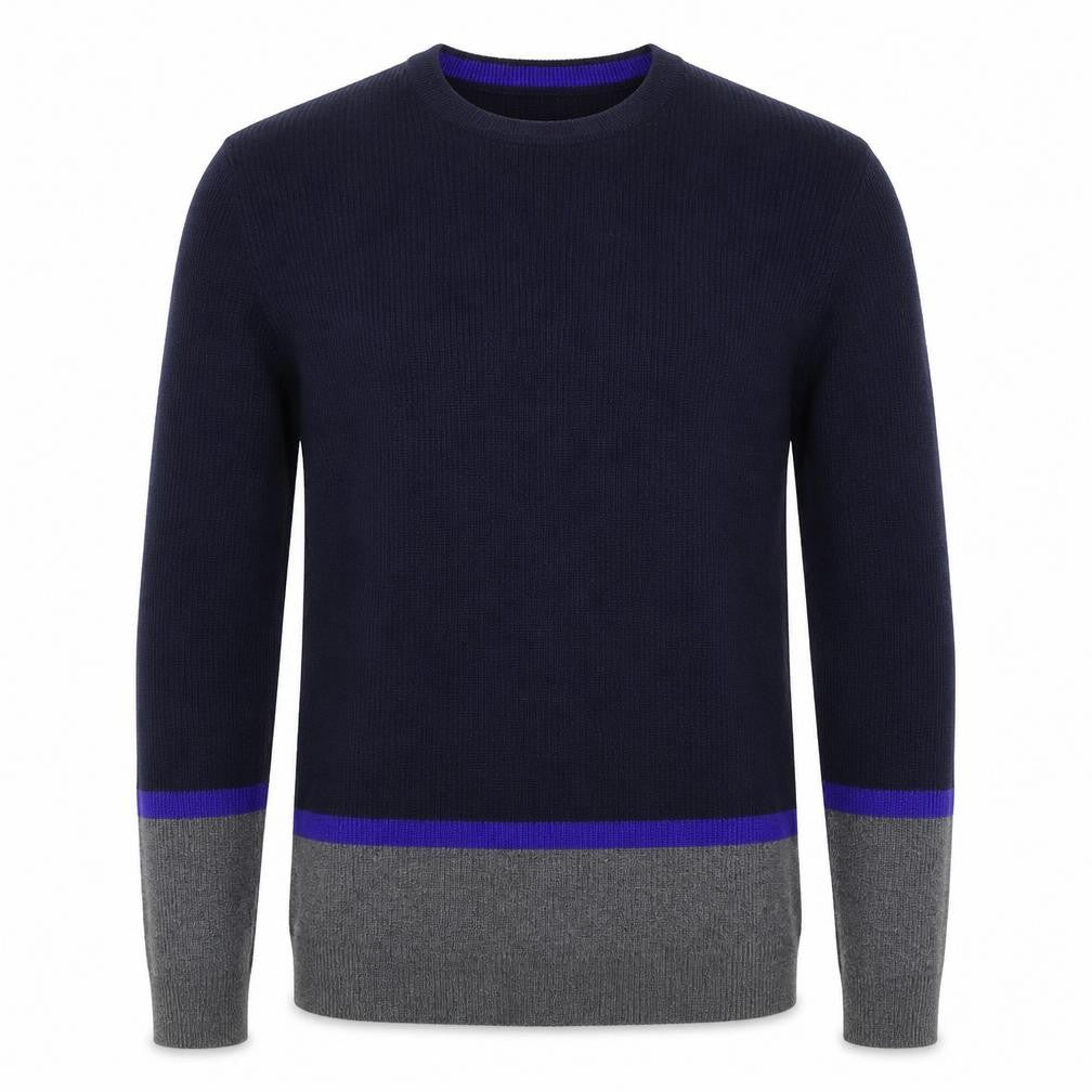 Mens UK Size M Marks and Spencer Blue Pullover Jumper