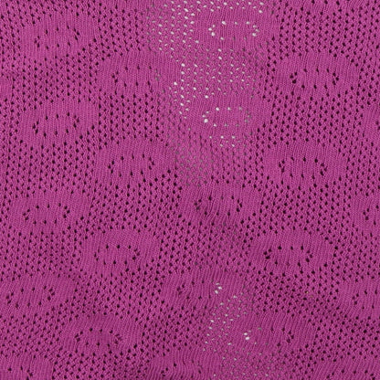 Gazelle Womens Pink V-Neck  Cotton Cardigan Jumper Size XL