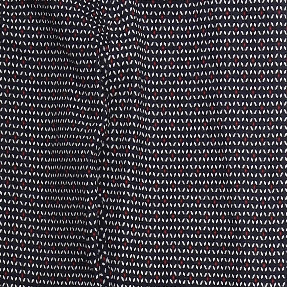 Womens UK Size 10 H&M Regular Fit  Blue Trousers