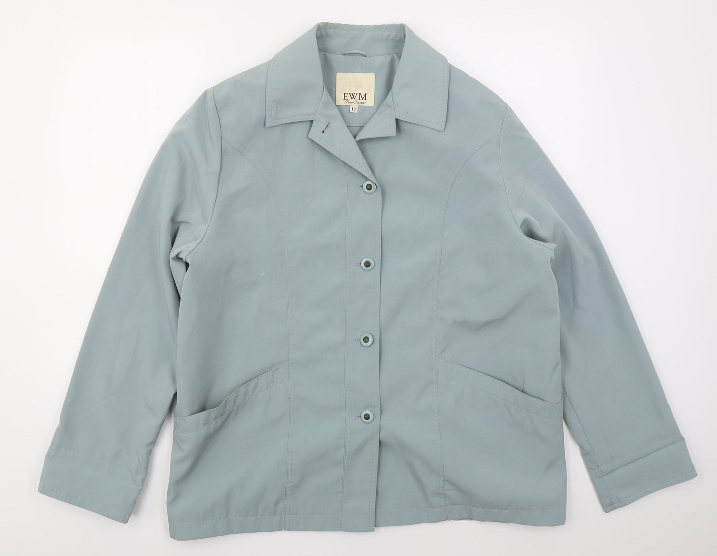 Womens UK Size 18 EWM Blue Jacket