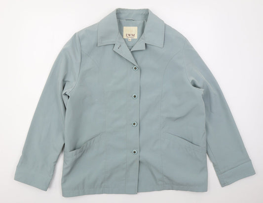 Womens UK Size 18 EWM Blue Jacket