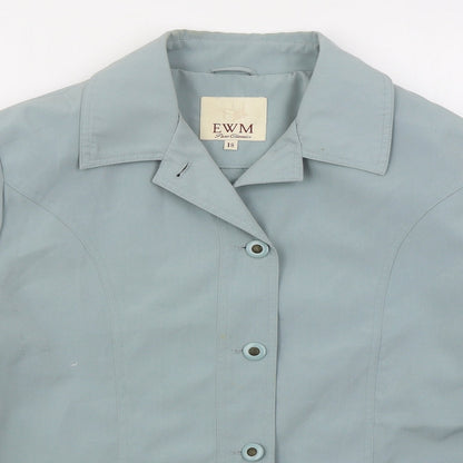 Womens UK Size 18 EWM Blue Jacket