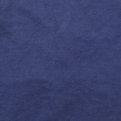 Womens UK Size 10 EWM Blue Cardigan Jumper