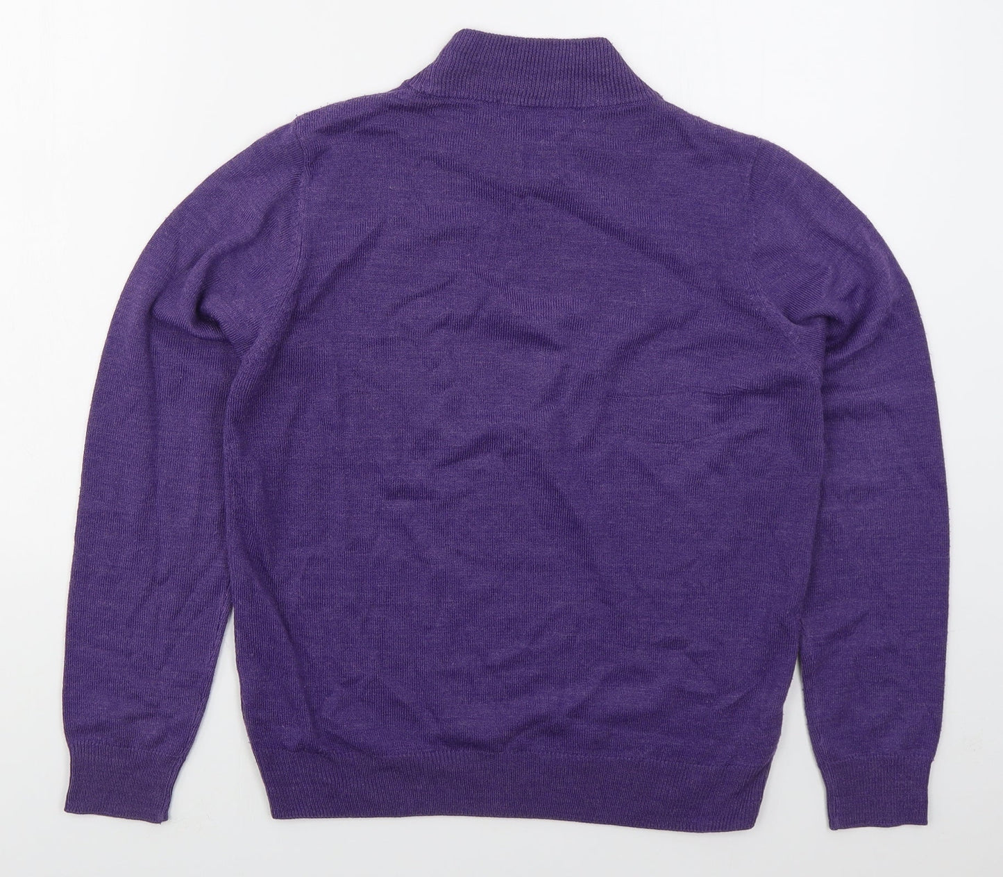 Womens UK Size 10 EWM Purple Pullover Jumper
