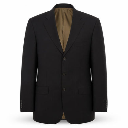 Mens UK Size 42 Greenwoods Regular Black Suit Jacket