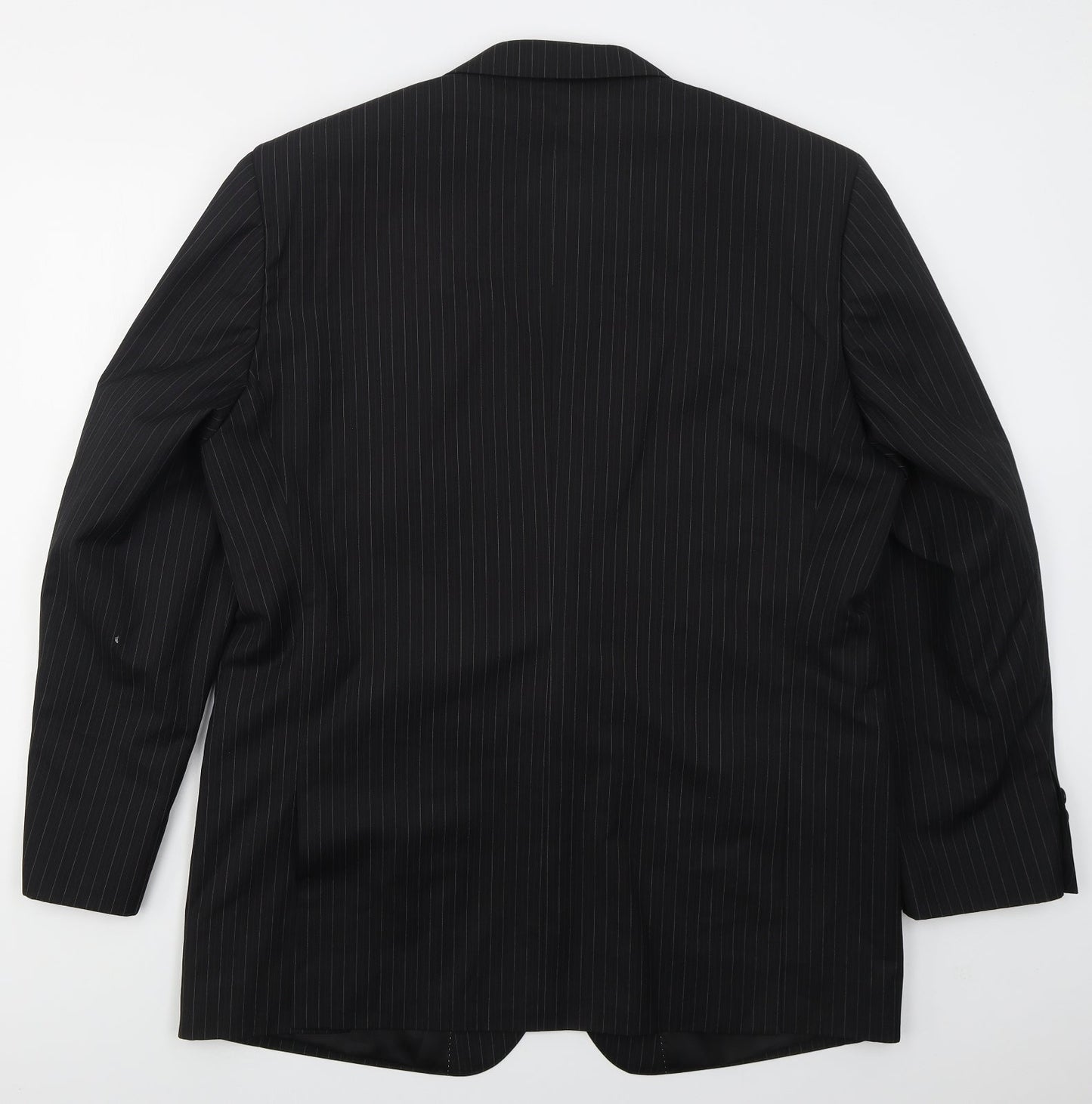 Mens UK Size 44 Preworn Regular Black Suit Jacket