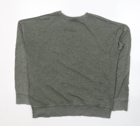Womens UK Size 12 New Look Green Pullover Jumper