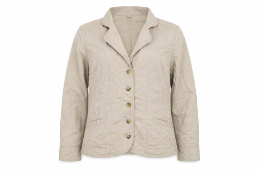 Womens UK Size 14 EWM Beige Trench Coat