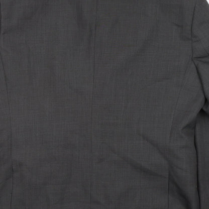 Mens UK Size L Greenwoods Regular Grey Suit Jacket
