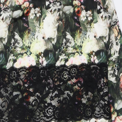 VERY  Womens Multicoloured Floral Polyester A-Line  Size 10  Round Neck Zip