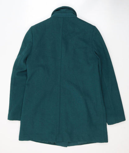 George Womens Blue   Pea Coat Coat Size 12  Zip