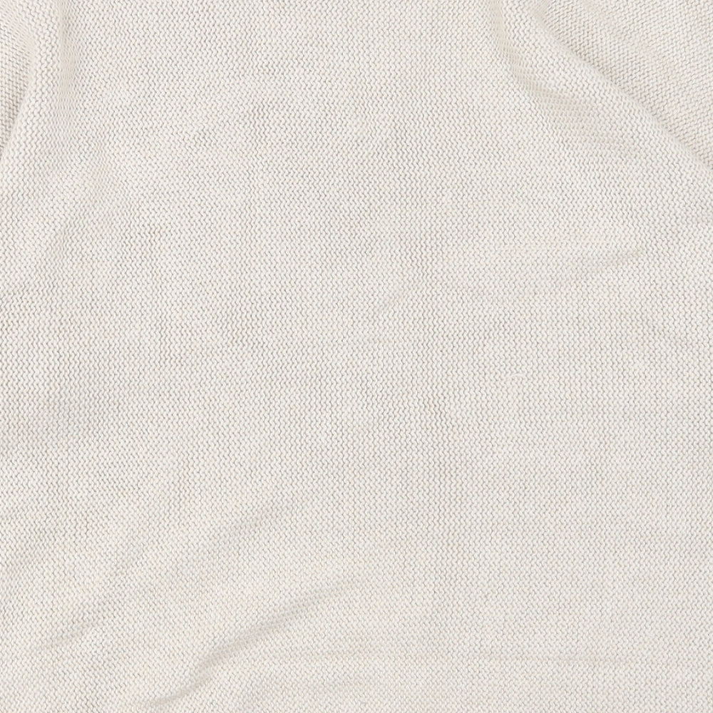 Womens UK Size XS H&M Beige Pullover Jumper