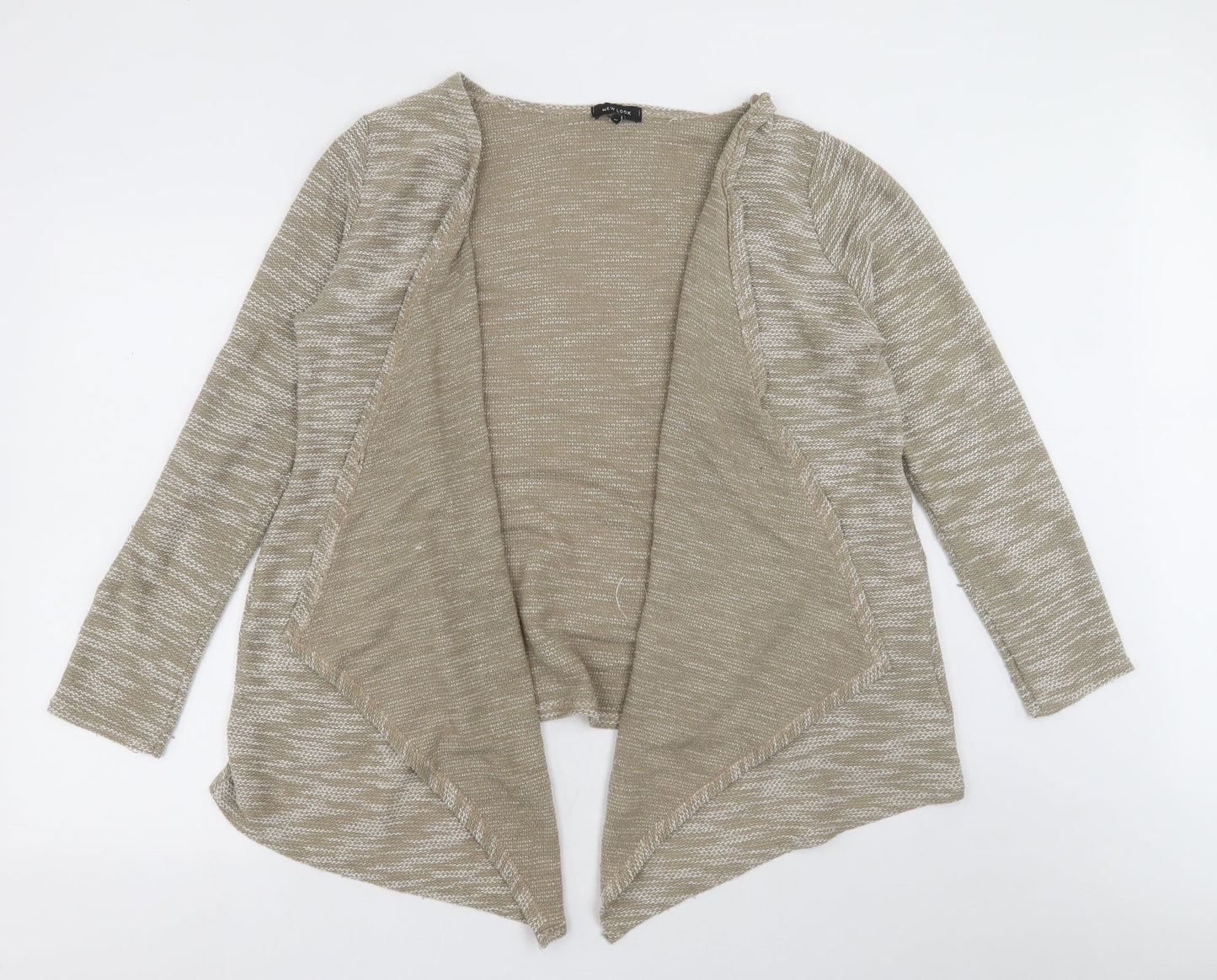 Womens UK Size M New Look Brown Cardigan Jumper