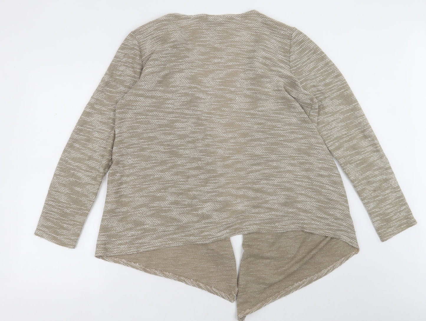 Womens UK Size M New Look Brown Cardigan Jumper