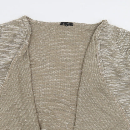 Womens UK Size M New Look Brown Cardigan Jumper