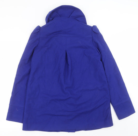 French Connection Womens Blue   Jacket Coat Size 6  Button