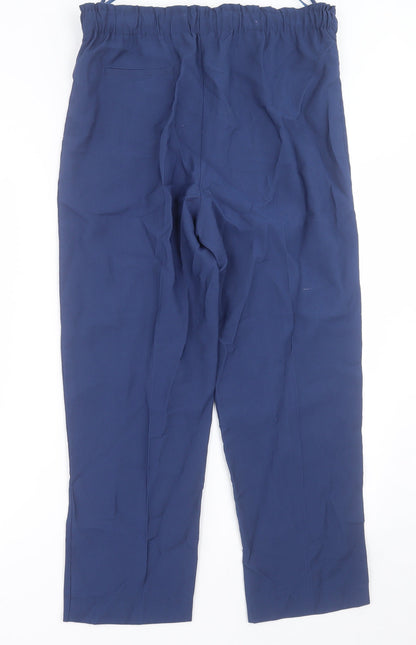 Womens UK Size 14 Dunnes Stores Regular Fit  Blue Trousers