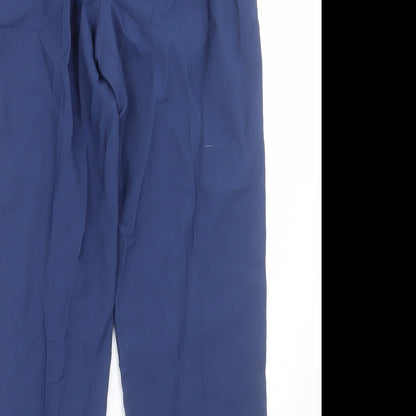 Womens UK Size 14 Dunnes Stores Regular Fit  Blue Trousers