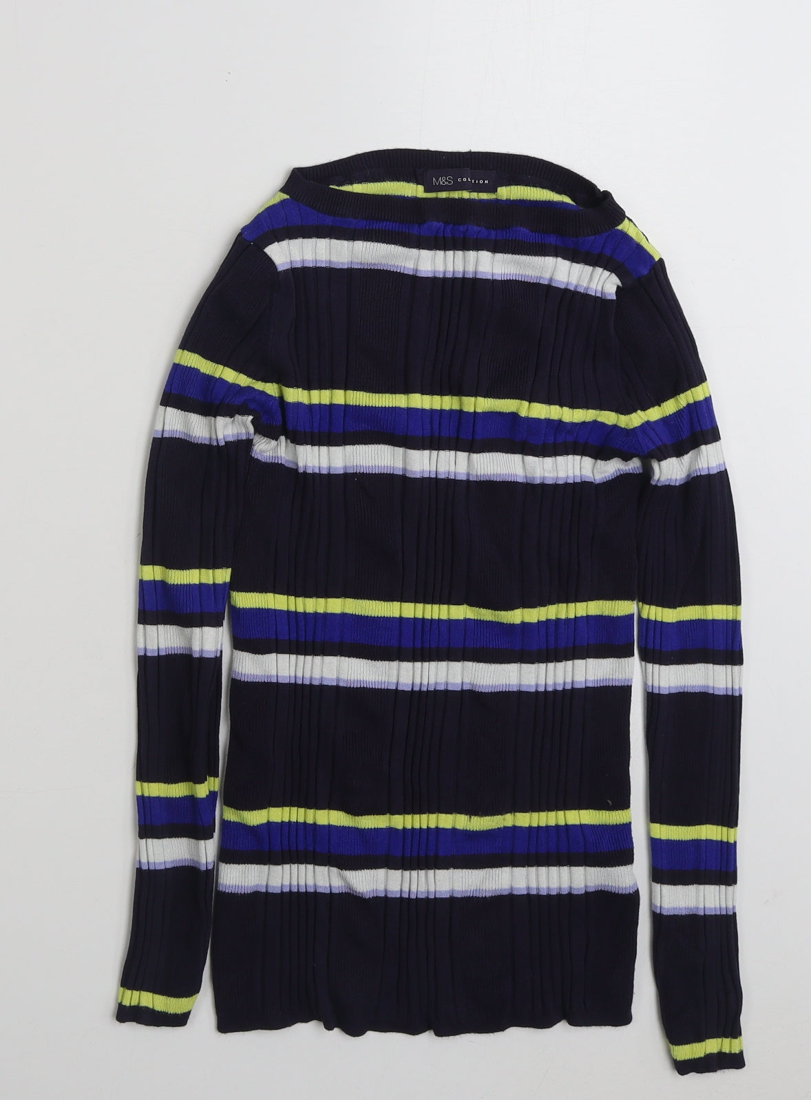 Womens UK Size 12 Marks and Spencer Multicoloured Pullover Jumper